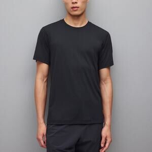 Reigning Champ Cordura Training Black Shirt Medium NEW Performance Short Sleeve